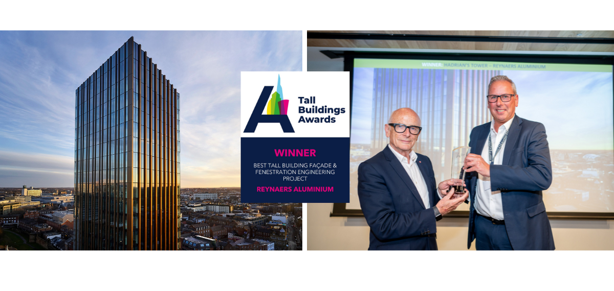 reynaers aluminium tall buildings awards winners