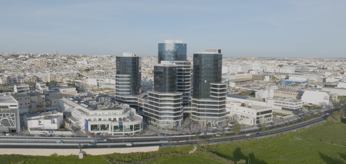 MasterLine 8 Aluminium Doors - Quad located in Mriehel, Malta