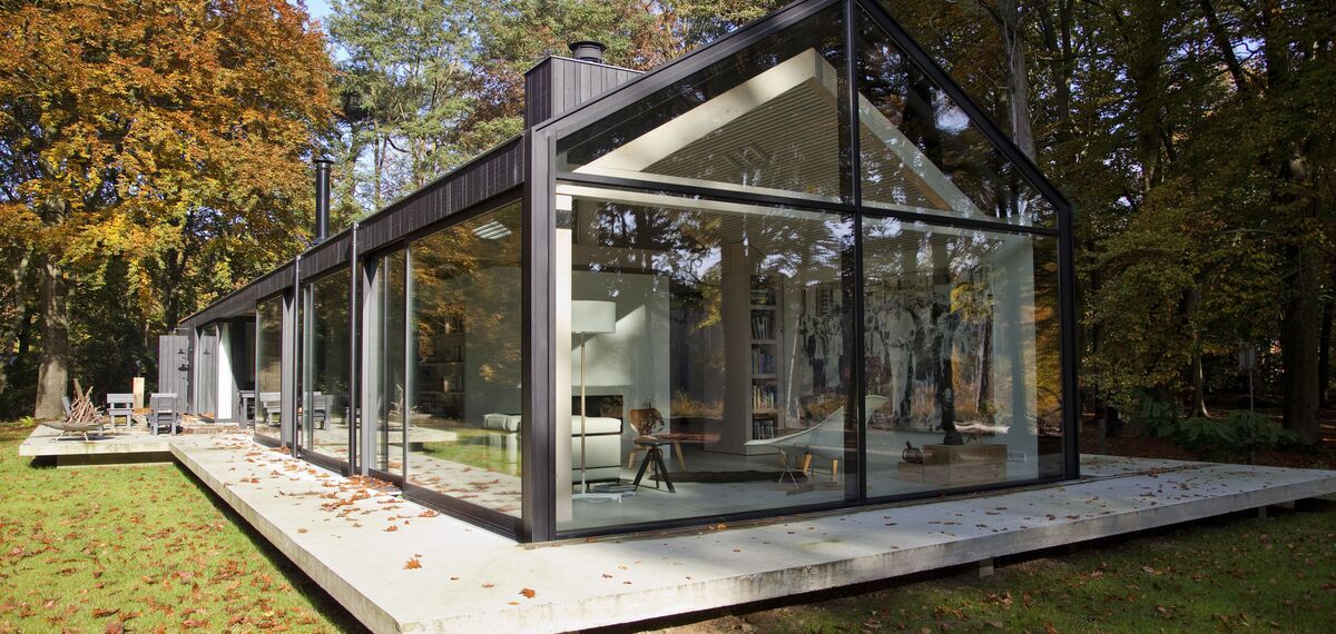 ConceptPatio 130 Aluminium Sliding & Folding Doors, ConceptSystem 77 Aluminium Windows and ConceptWall 50 Aluminium Façades - House The Brouwhuis located in Oisterwijk, The Netherlands