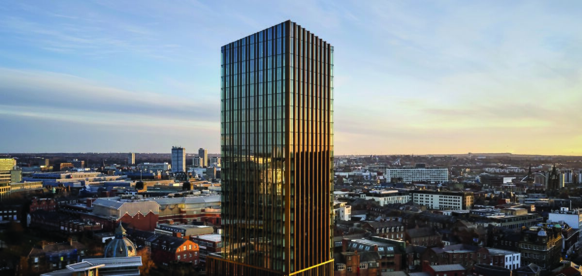 CW 65-EF Aluminium Façades - Hadrian's Tower located in Newcastle upon Tyne, United Kingdom