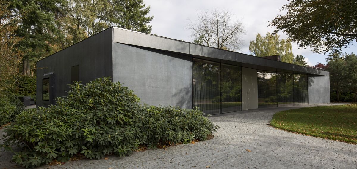 ConceptWall 50 Aluminium Façades - Villa Villa X located in Brabant, The Netherlands