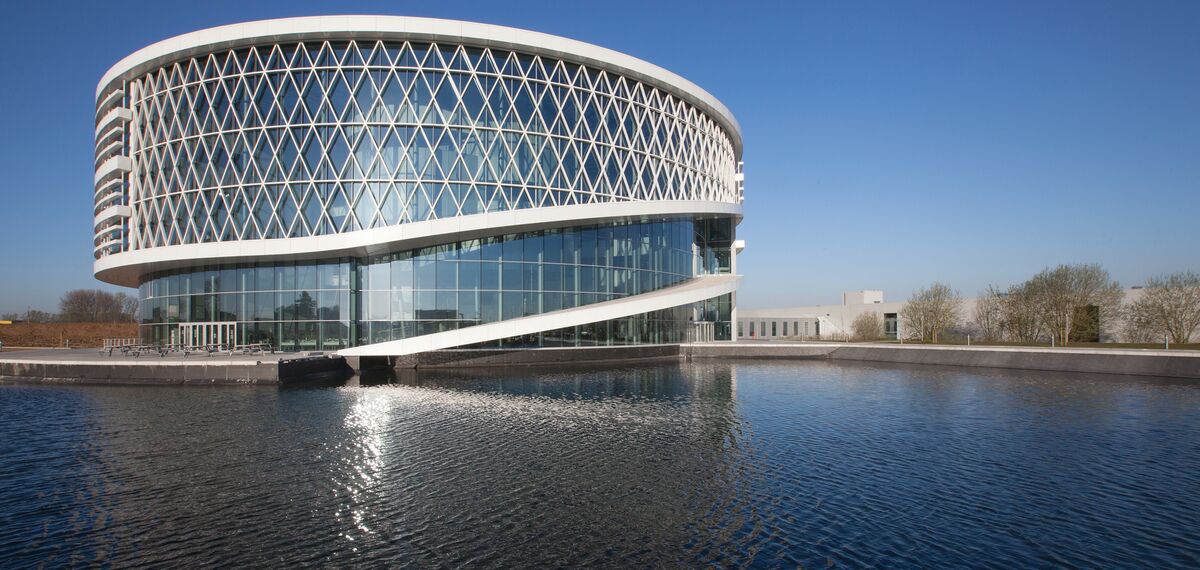 ConceptSystem 77 Aluminium Windows and ConceptWall 50 Aluminium Façades - Office building Barco One Campus located in Kortrijk, Belgium