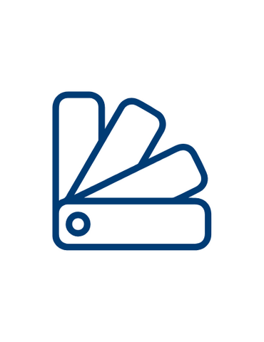 A colour swatch booklet