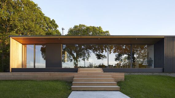 HiFinity Aluminium Sliding & Folding Doors - House Island Rest located in Isle of Wight, United Kingdom