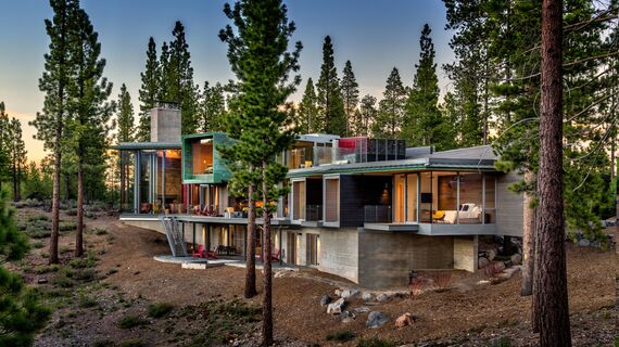 SlimLine 38 Aluminium Windows, SlimLine 38 Aluminium Doors, ConceptWall 50 Aluminium Façades and Mosquito Complementary Systems - Martis Camp located in Truckee, CA, United States of America
