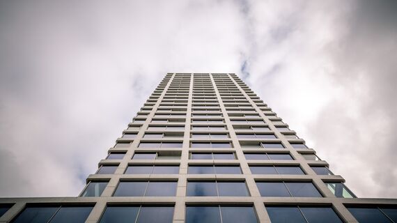ConceptWall 60 Aluminium Façades and MasterLine 8 Aluminium Windows - Antwerp Tower located in Antwerp, Belgium