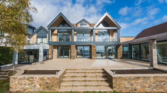 SlimLine 68 Aluminium Windows, ConceptPatio 130 Aluminium Sliding & Folding Doors and ConceptSystem 77 Aluminium Doors - Waters Edge located in Exeter, United Kingdom