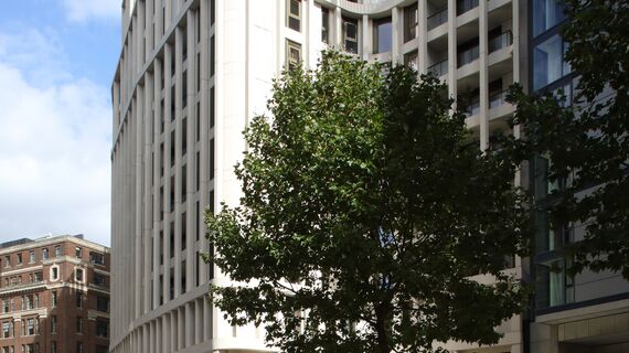 ConceptWall 50 Aluminium Façades and ConceptSystem 77 Aluminium Windows - Cleland House located in London, United Kingdom