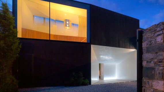 ConceptWall 50 Aluminium Façades - Private House Flynn Mews located in Dublin, Ireland