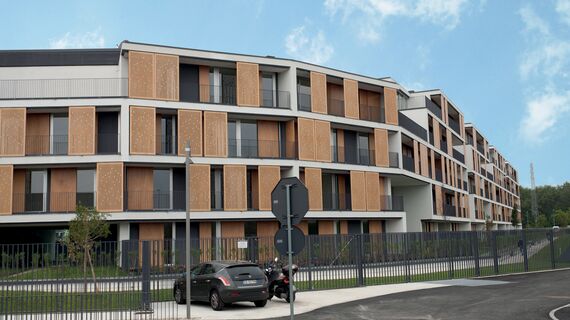 ConceptSystem 77 Aluminium Doors - Office building Milanofiori 2000 located in Milan, Italy