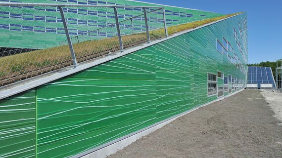 ConceptWall 50 Aluminium Façades, EcoSystem 50 Aluminium Windows and EcoSystem 50 Aluminium Doors - Centre for Life Sciences located in Groningen, The Netherlands