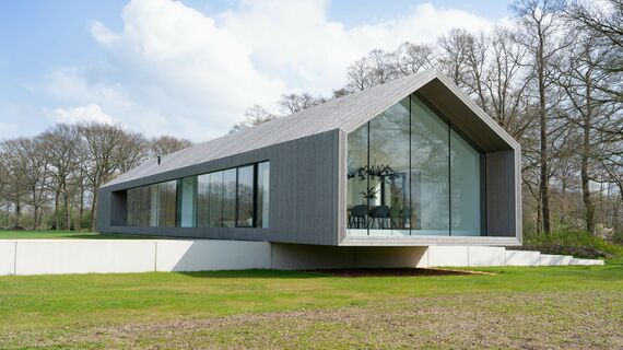 SlimLine 38 Aluminium Doors, ConceptPatio 130 Aluminium Sliding & Folding Doors and ConceptSystem 77 Aluminium Windows - Het Kleine Krikhaar located in Geesteren, The Netherlands