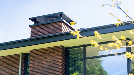 SlimLine 38 Aluminium Windows and SlimLine 38 Aluminium Doors - Villa Trompenberg located in Hilversum, The Netherlands