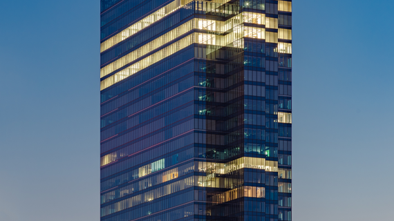 ConceptWall 50 Aluminium Façades, MasterLine 8 Aluminium Doors, ConceptWall 86 Aluminium Façades and CW 86-EF/HI Aluminium Façades - Warsaw Unit located in Warsaw, Poland