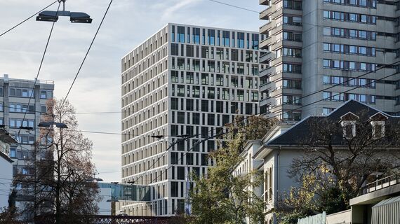 MasterLine 10 Aluminium Windows - Inselspital, University Hospital Bern located in Bern, Switzerland