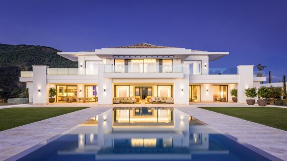 HiFinity Aluminium Sliding & Folding Doors, ConceptSystem 77 Aluminium Windows and EcoSystem 50 Aluminium Windows - Heaven 11 located in Marbella, Spain