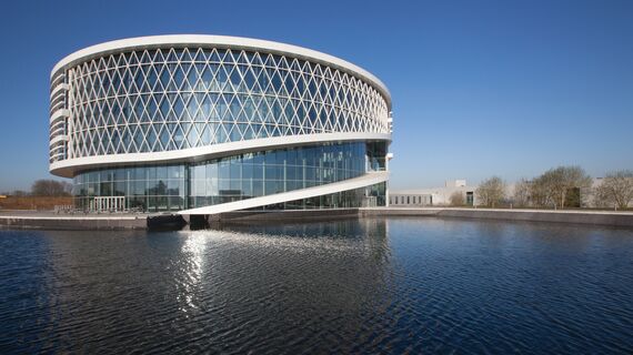 ConceptSystem 77 Aluminium Windows and ConceptWall 50 Aluminium Façades - Office building Barco One Campus located in Kortrijk, Belgium