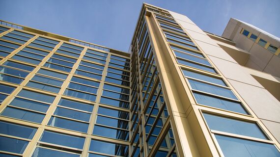 ConceptSystem 77 Aluminium Doors, ConceptFolding 77 Aluminium Sliding & Folding Doors and ConceptWall 50 Aluminium Façades - Philips Light Tower Lofts located in Eindhoven, The Netherlands