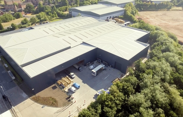 reynaers aluminium warehouse extension