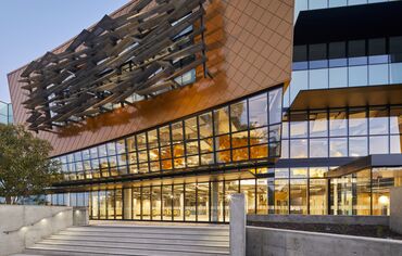 CW 60-SC Aluminium Façades - Community centre Belmont Hub located in Perth, Australia