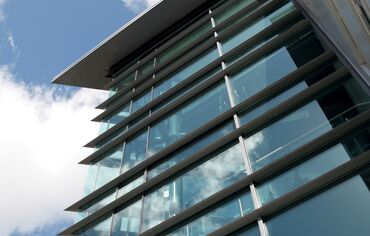 ConceptWall 50 Aluminium Façades and CW 50-FP Aluminium Façades - Bede Sixth Form College located in Billingham, United Kingdom